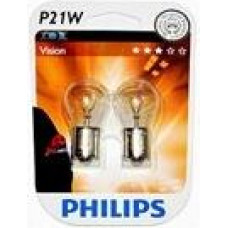 Philips Autolampa PHILIPS  12V 21W Vision, 2gab. BA15s