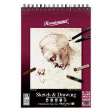 Альбом Sketch&Drawing R702, A5/60 листов, 90г/м2 Renaissance