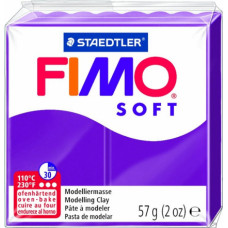 Cietējoša modelēšanas masa FIMO SOFT, 57 g, violetā krāsa