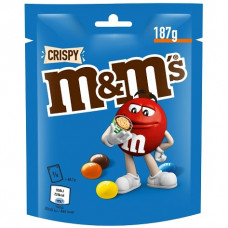 M&M's Crispy pouch bag 187g