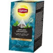 Melnā tēja LIPTON English Breakfast, piramīdas, 25 x 2g ( Gab. x 2 )