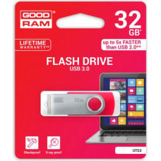 Atmiņa GOODRAM 32GB UTS3 USB 3.0, sarkana