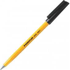 Lodīšu pildspalva STAEDTLER STICK 430F 0.7mm melna ( Gab. x 2 )