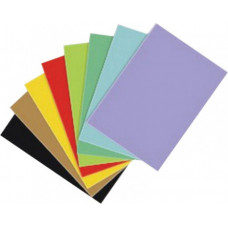 Krāsains papīrs KASKAD, 64x90 cm, 225gr/m2, dzeltenā krāsā, 1 loksne (Nr.55)