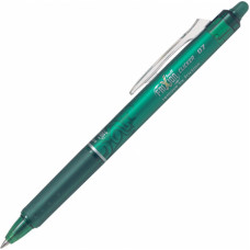 Pildspalva rollers dzēšama PILOT FRIXION Clicker 0.7 mm, zaļa tinte