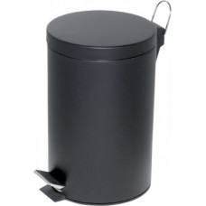 Atkritumu tvertne ALCO ar pedāli 12 L, melnā krāsā