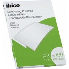 Laminēšanas kabatas Ibico, A3, 303x426 mm, 100 mik., 100 gab/iepak.