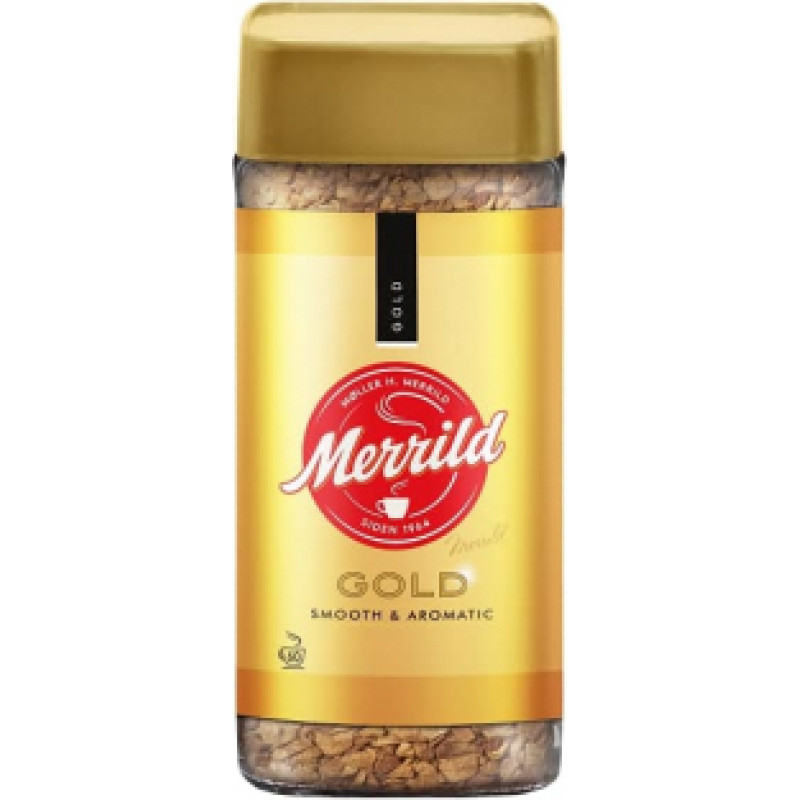 Šķīstošā kafija  MERRILD GOLD, 100g