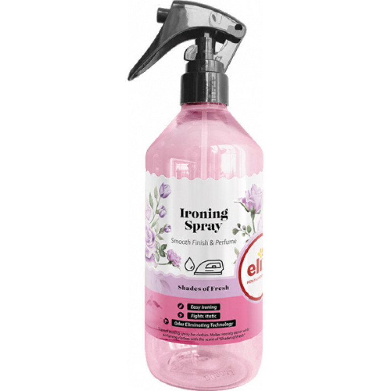 Elix Ironing Spray - šķidrums gludināšanai - Shades Fresh, 500ml