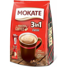 Kafijas dzēriens MOKATE 3in1 Classic maisiņā 17g x 10gb.