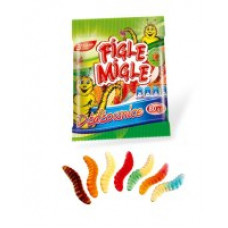 Želejkonfektes FIGLE MIGLE Worms, 80g