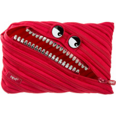 Penālis ZIPIT Grillz Monster Jumbo Pouch, ZTMJ-GR-RI, sarkanā krāsā