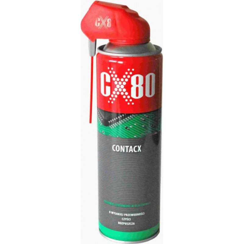Cx-80 A-6 CX-80 elektrisko kontaktu tīrīš. līdz., aerosols 500ml