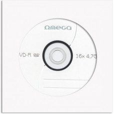 OMEGA DVD-R 4,7GB kompaktdisks 16X, ENVELOPE, 10gab [40549]