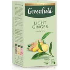 GREENFIELD Light Ginger zaļā tēja 20x1.7g
