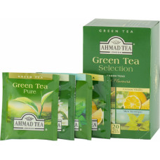 Zaļā tēja AHMAD GREEN SELECTION, 20 maisiņi paciņa ( Gab. x 2 )