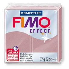 Cietējoša modelēšanas masa FIMO EFFECT, 57 g, perlamutra rozā