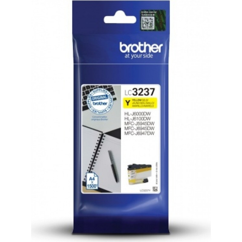 Brother Ink LC-3237 Yellow (LC3237Y)