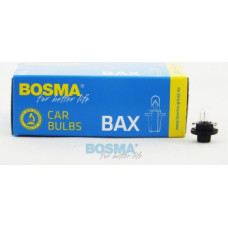 Bosma Autolampas 12V 1,2W Bx8,4D, melns cokols