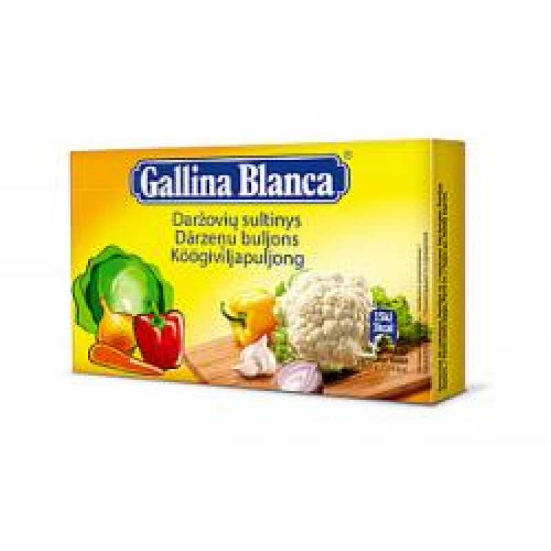 Dārzeņu buljons GALLINA BLANCA, 8x10g