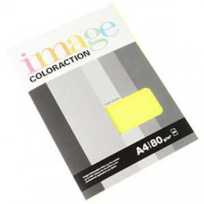 Бумага Image Coloraction A4/50листов 80г/м2 неоново-желтый цвет