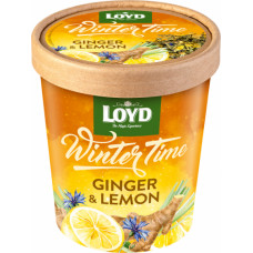 Herbal LOYD WINTER TIME Beramā tēja ar ingveru un citronu, 50g ( Gab. x 6 )