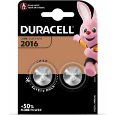 Baterija DURACELL 2016, 2 gab.