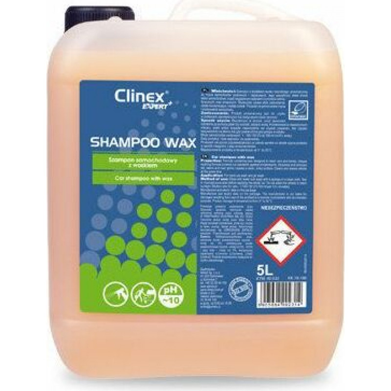 Clinex Šampūns ar vasku, koncentrāts 5L