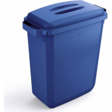 Atkritumu tvertne DURABIN® 60L taisnstūrveida, zila (vāciņš jāiegādājas atsevišķi)