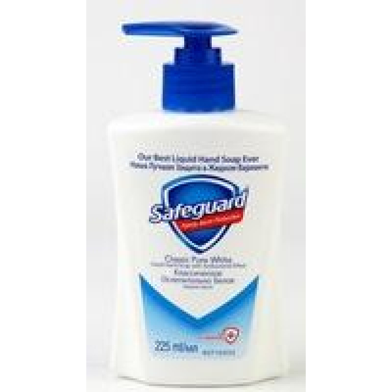 Safeguard Liquid Hand Soap Classic Pure White 225ml