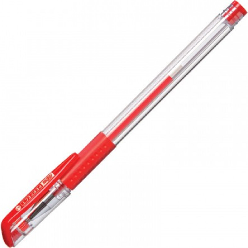 Gela pildspalva FORPUS PERFECT 0.5mm sarkana ( Gab. x 12 )