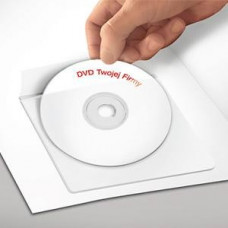Пластиковый самоклеящийся кармашек для CD/DVD дисков с клапаном, Panta Plast, 10 шт.