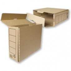 Архивная коробка A4/105x245x330мм коричневая