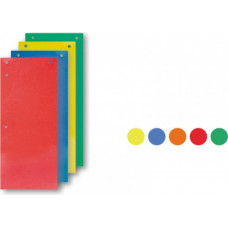 Sadalītājs dokumentiem SMLT, kartona, 100 lpp, asorti krāsas