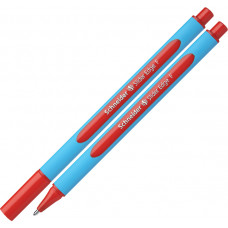 Lodīšu pildspalva SCHNEIDER SLIDER EDGE 0.7mm, zils korpuss, sarkana tinte