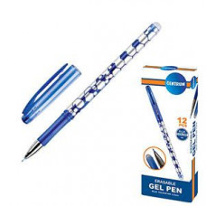 Ручка гелевая стираемая, синяя 0,5мм, Centrum