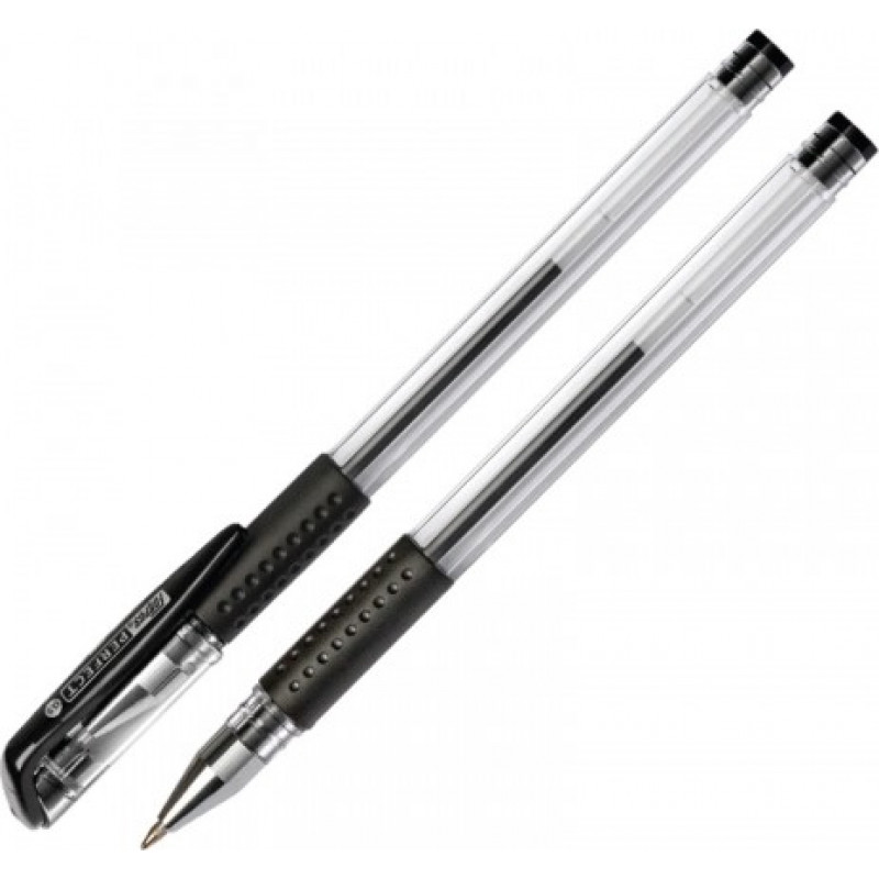 Gela pildspalva FORPUS PERFECT 0.5mm melna