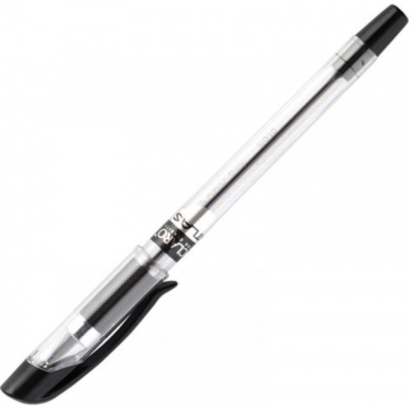 Lodīšu pildspalva CLARO ATLAS 0.7mm, melna, 1 gab/blisterī ( Gab. x 6 )