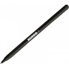 Lodīšu pildspalva KORES KOR-M, 1,0 mm, melna ( Gab. x 2 )