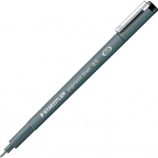 Pildspalva rasēšanai STAEDTLER PIGMENT LINER 0.5 mm melna