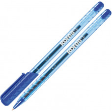 Lodīšu pildspalva KORES SUPER SLIDE K1 F 0.7 mm zila ( Gab. x 2 )