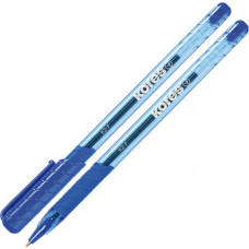 Lodīšu pildspalva KORES SUPER SLIDE K2 F 0.7mm zila ( Gab. x 2 )