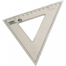 Lineāls trīsstūris BIC 45