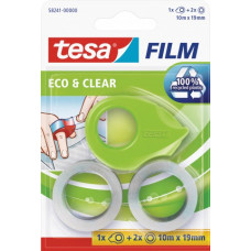 Līmlentes turētājs Tesafilm Mini Dispencer ecologo, + 2x videi draudzīgas līmlentes, 10mx19 mm