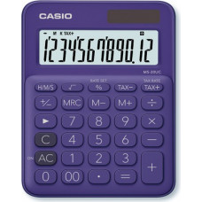 Kalkulators CASIO MS-20UC, 105 x 150 x 23 mm, violets