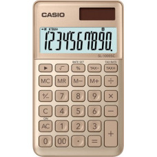Kalkulators CASIO SL-1000SC, 120 x 71 x 9 mm, zelta krāsa
