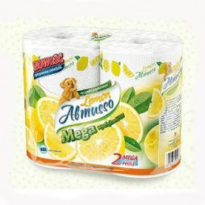 Dvieļi Almusso Lemon,  2 slāņi,  2 ruļļi x 20m