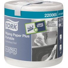 Papīra dvieļi TORK Advanced Plus Portable, 2 sl., 400 lapas rullī, 23.3 x 19.3 cm, 93 m, baltā krāsā ( Gab. x 6 )