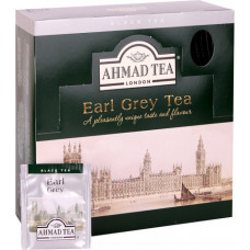 Melnā tēja AHMAD Alu Earl grey, 100 maisiņi x 2 g paciņā