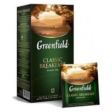 GREENFIELD Classic Breakfast melnā tēja 25x2g.